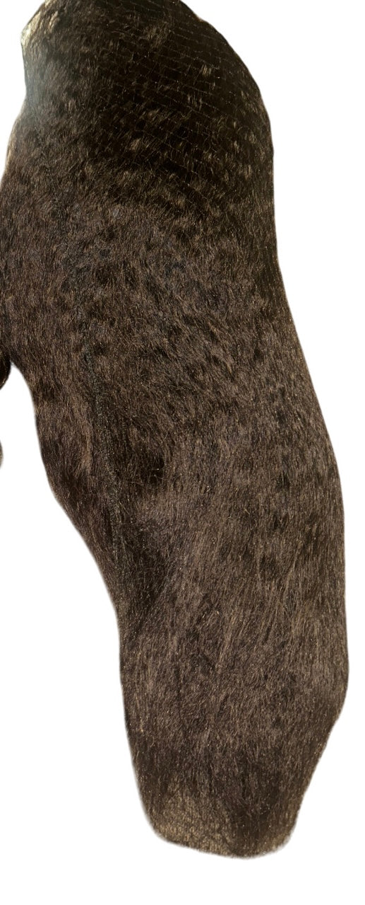 24" NATURAL KINKY U-PART WIG